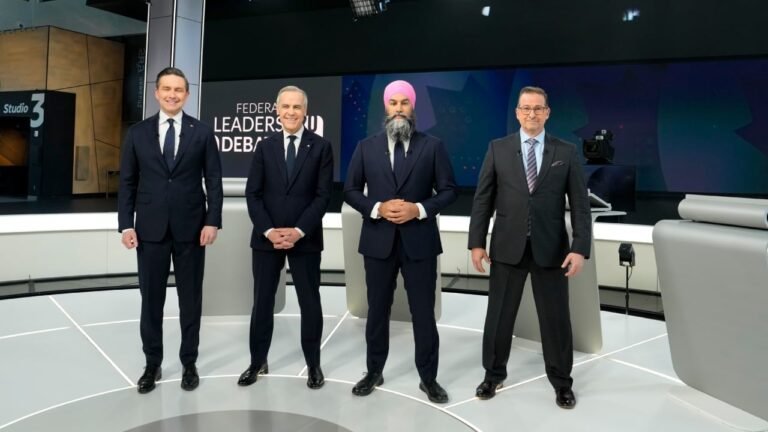 FULL DEBATE: Federal leaders debate in English