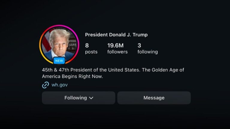 Why you might suddenly be following Trump on Instagram
