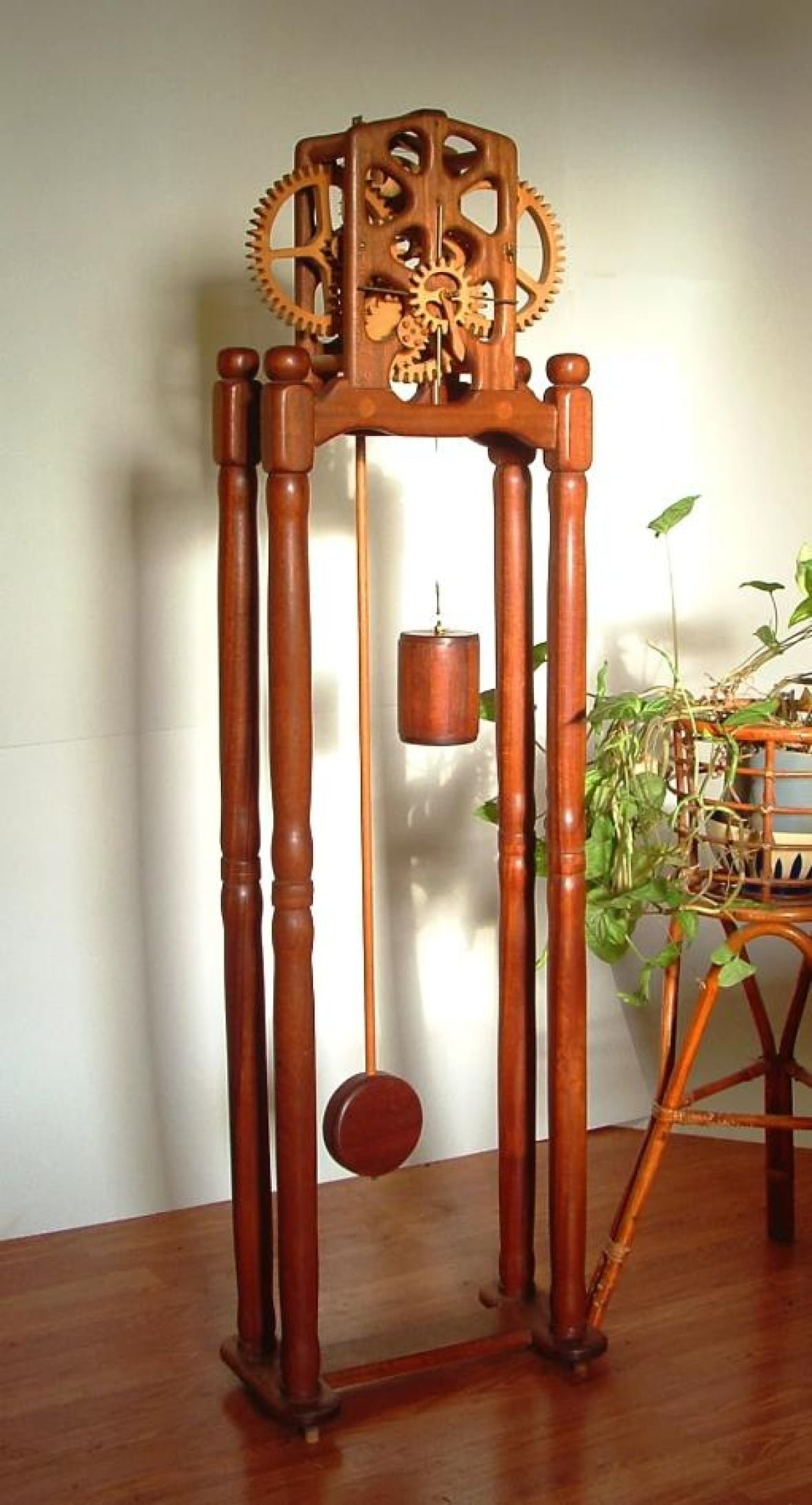 fron-reilly-clock intresting grandfather clock made of wood