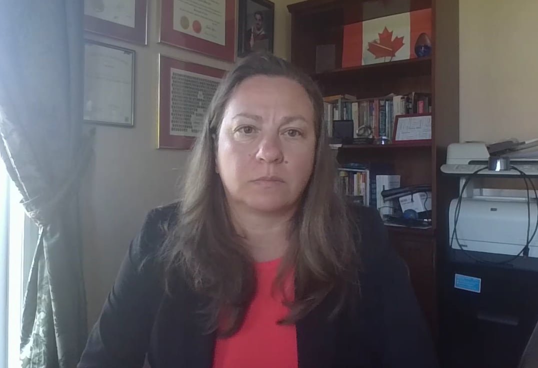 default-538 Anghel is pictured in a home office